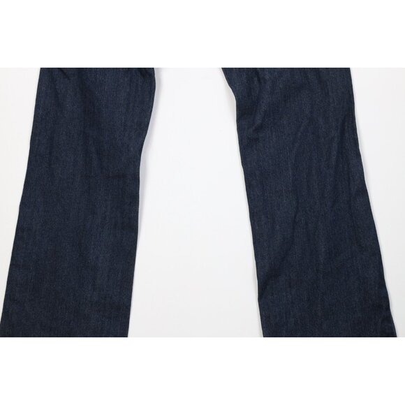 Vintage Y2K Levis 527 Mens 34x34 Faded Slim Boot Cut Flared Denim Jeans Blue - Picture 12 of 14